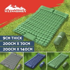 Weisshorn Self Inflating Mattress Camping Sleeping Mat Air Bed Double Pillow Bag Air Mattress price