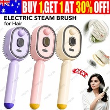Electric Misting Air Cushion Hair Brush Steam Styling Tool Scalp Massage Comb Au Hair Styling Spray price