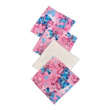 Makeup Wipes Set of 4 - Reusable - Eco Friendly - 100% Cotton Handmade Makeup Removers price