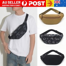 Mens Crossbody Waist Bag Running Bum Backpack Outdoor Sports Chest Fanny Pack Backpack (Outdoor) price