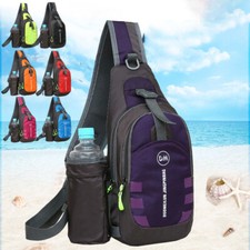 Men Chest Bag Pack Travel Sport Shoulder Sling Backpack Cross Body Outdoor Bag Backpack (Outdoor) price
