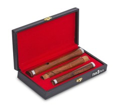 Rosewood Irish D Flute with Case Three parts 23" Musical Wind Instruments Wind Instruments price