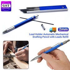 NEW 2SETS 2MM Blue Mechanical Leadholder Clutch Pencil W/ 12 x 2B 2mm Lead Mechanical Pencil price