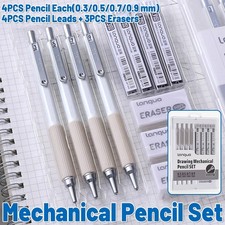 Mechanical Pencil 4 Size Set Mechanical Pencil Set 0 3 0 5 0 7 0 9mm Ivory AU Mechanical Pencil price