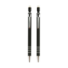 2 Pack Mechanical Pencils with Lead Refill and Eraser 0.7mm Stationery Black AU Mechanical Pencil price