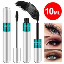 Vibely Mascara Lash Cosmetics 4D Thick Long Waterproof Silk Fiber Mascara Makeup Mascaras price