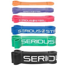 41 Inch Resistance Band, Complete Set, 6 Piece Set Fitness Conditioning Accessories price