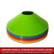 10Pcs Cone Set Football Training Equipment for Kid Pro Disc Cones Agility Exerci Football Equipment price