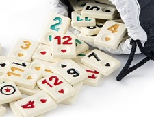 Original Star Rummy / Okey Tokens Set Okey Tasi Melamine Extra Frosted Okey Sets price