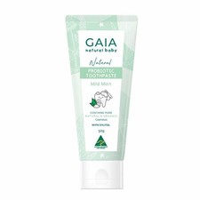 * GAIA Natural Baby Natural Probiotic Toothpaste Mild Mint 50g Baby Toothpaste price