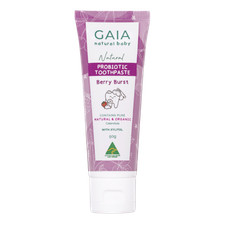 GAIA Natural Baby Natural Probiotic Toothpaste Berry Burst 50g Baby Toothpaste price