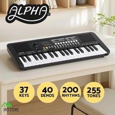 Alpha 37-Key Digital Piano Keyboard Beginners Electronic Keyboard Piano Black Digital Pianos price