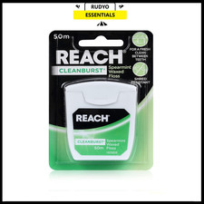 Reach Cleanburst Spearmint Waxed Dental Floss 50 M Length Dental Floss price