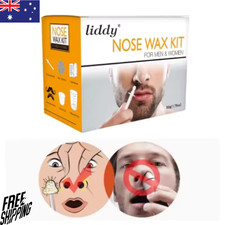 Nose Ear Hair Removal Wax Kit Sticks Easy Mens Nasal Waxing Remover Strips AU Waxing Products and Machines price