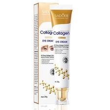 SADOER Collagen Eye Cream Anti Dark Circles Eye Bag Firm Lines Ageless Wrinkles Eye Cream price