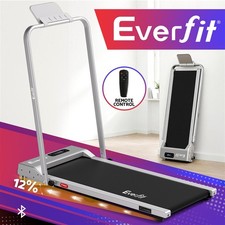 Everfit 3 in 1 Walking Pad Treadmill 12% Incline Under Desk Foldable 38cmSilver Treadmills price