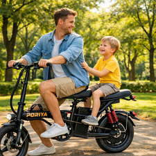 🏍Electric Bike 1000W Folding 48V 50KM/H Portable Commuter Travel Bicycle E-Bike Electric Bicycles price