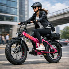 1500W 60KM/H Adult Electric Bike 20" Foldable Protable Commuter Bicycle e-Bike💯 Electric Bicycles price