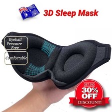 Professional Sleep Mask Eye Masks 3D Blindfold Cover Eye Patch Soft Padded Au Masks price