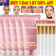 Yuri Korean Beauty Collagen Night Wrapping Mask Skincare Facial 75ml- 2.53oz Masks price