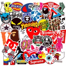 100pcs Skate Stickers Bomb Logo Santa Cruz Car Laptop Phone Vinyl Skateboard Skateboard price