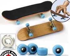 Wooden Mini Fingerboard Finger Board DIY Deck Skateboard Toy Gift Kids Skateboard price