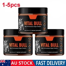 1-5Box Vital Bull Beef Organ Supplement for Men –Grass Fed Organs with Heart Organs price