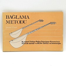 Saz Baglama Metodu method instruction 1975 Sinasi Ozel Turkish folk songs/makams Classical Turkish (Divan) Literature price