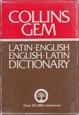 Latin-English, English-Latin Dictionary (Gem Diction... Foreign Language Dictionaries price