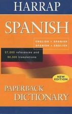 Harrap Paperback Spanish Dictionary Foreign Language Dictionaries price