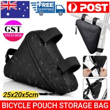 Bicycle Cycling Triangle Storage Bag Bike Front Tube Frame Waterproof Pouch Bags Bicycle Accessories price