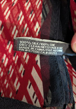 Vintage Anne Klein 100% Silk Scarves (2) Shawl price