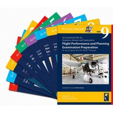Air Pilots Manual flying training Q&A Exam Preparation Books 1-9 for PPL Bundle YGS and LYS Books price