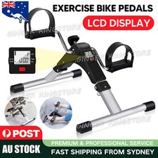 New Mini Pedal Exerciser Gym Bike Fitness Exercise Cycle Leg/Arm w/ LCD Display Exercise Bikes price
