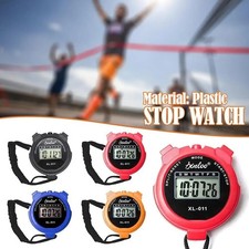Handheld Stopwatch Digital Chronograph Sport Counter Lap Timer Alarm Watch Clock Stopwatch price