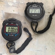 Handheld Stopwatch Digital Chronograph Sport Counter Lap Timer Alarm Watch Clock Stopwatch price