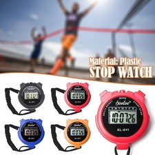 Handheld Stopwatch Digital Chronograph Sport Counter Lap Timer Alarm Watch Clock Stopwatch price