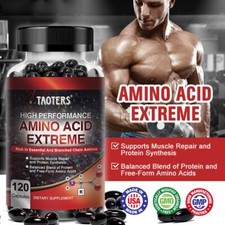 Amino Acid Capsules Muscle Recovery Endurance Strength 30 to 120 Capsules Amino Acid price