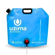 Uzima D-Prep Blue Emergency Water Bag – 10L Collapsible Water Container Water Bottle & Bottle & Purification System price
