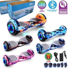 Electric Hoverboard Bluetooth Speaker LED Self Balancing Scooter UL2072 Hoverboard price
