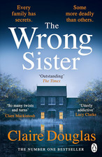 The Wrong Sister by Claire Douglas Paperback Book NEW AU FREE SHIPPING Crime Fiction price