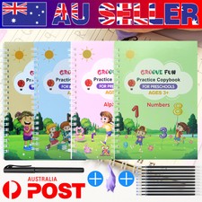 4PCS Magic Practice Groove Copybook Handwriting Set for Kid Educational AU Education Sets price