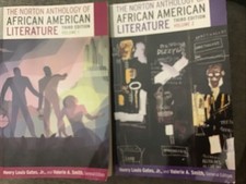 Norton Anthology of African American Literature Third Ed. Like New Volume 1 & 2 American Literature price