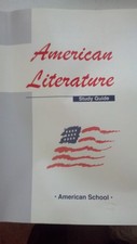 American Literature (STUDY GUIDE, AMERICAN SCHOOL) American Literature price