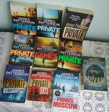 📚CHOOSE:James Patterson PRIVATE,Berlin,Oz,India,No.1 S,Vegas,LA,Mos American Literature price