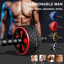 AB Abdominal Waist Workout Exercise Gym Fitness Wheel Roller Wheels Equipment Fitness Equipment price