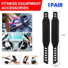 1Pair Exercise Bike Pedal Straps Stirrup Strap Fitness Equipment Accessories AU Fitness Equipment price