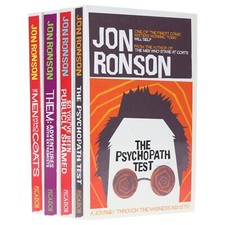 Jon Ronson 4 Books Collection Set - Non-Fiction - Paperback Philosophy Sets price
