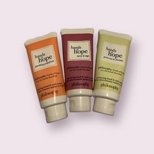 PHILOSOPHY 3 Piece Moisturising Hand Cream Set BRAND NEW Philosophy Sets price