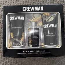 Crewman Mens Shampoo 200ml Conditioner 200ml Shower Gel 200ml Body Care Gift Set Body Care Sets price